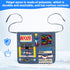 JDVBDNK Fidget Apron for Elderly, Dementia Fidget Toys, Sensory Blanket for Dementia Patients or Alzheimer's
