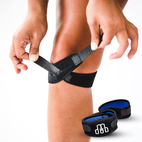 Stabilizing Patella Knee Strap | Knee Brace for Running, Cycling, Hiking, Sports | Knee Pain Relief and Support Brace