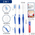Pack of 50 Disposable Toothbrushes with Toothpaste - Individually Wrapped, 10g Travel Toothpaste Single Use Manual