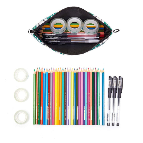 WANDF Cosmetic Bag for Women, Small Mini Makeup Organizer Pouch, Water Resistant Gift (Sloths)