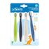 Dr. Brown's Infant-to-Toddler Toothbrush Set, Soft & Gentle Manual Toothbrushes for Baby,