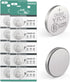 CR2025 Battery 3V Lithium 10 Count Pack for Key Fobs, Remote Control, LED Candles, 5 Years Shelf Life