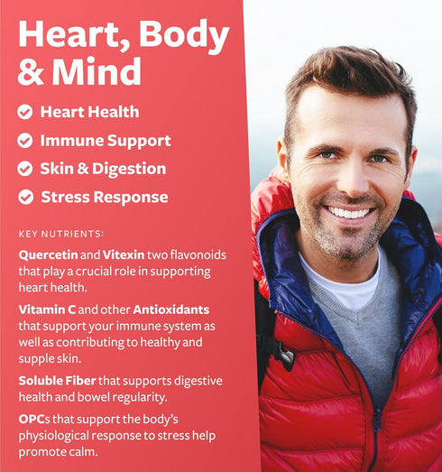 Super Potent Hawthorn Berry Extract Capsules - Vegan Non-GMO & Gluten Free Hawthorn Berry Supplement made from Extra