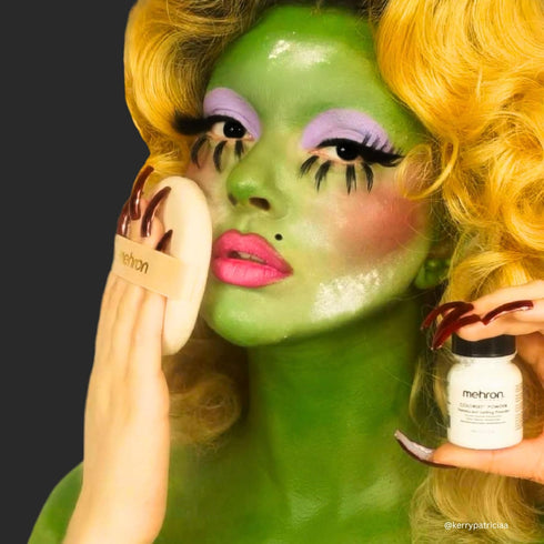 Mehron Makeup Colorset Powder - Translucent Setting Powder for Special Effects, 2 oz (60 g)
