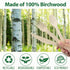 LotFancy Disposable Wooden Cutlery Set, Pack of 200 (100 Forks, 50 Spoons, 50 Knives), Eco-Friendly