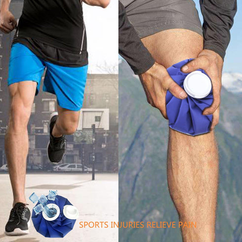 Ice Bag Packs - Reusable Hot & Cold Pack (2 Packs, 9/11 Inch)