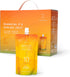 EVERYDAZE Essential C’s Collagen + Vitamin C Konjac Jelly, 10 Packs - Vegan, 10 Calories, 0 Sugar, Mango Flavor,