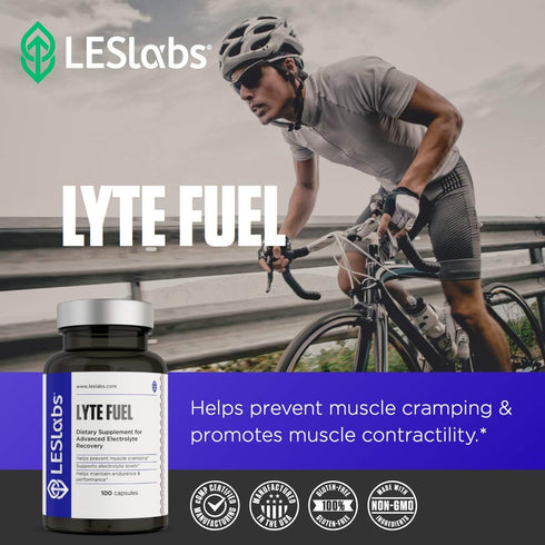 Lyte Fuel Electrolyte Replacement Supplement - 100 Capsules by LES Labs