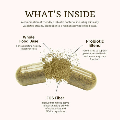 VitaTradingCo. Probiotic Gut Defense, 1 Billion CFU with Whole Food Base, 90 Capsules for Gut Health
