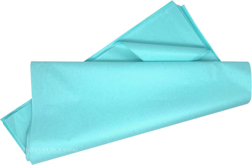 Flexicore Gift Wrap Tissue Paper, 100 Sheets, 15 Inch X 20 Inch, Caribbean Teal