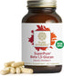 PURE SYNERGY SuperPure Beta 1,3-Glucan Extract, 500 mg Supplement from Algae, Supports Immune Health (60 Capsules)