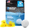Magnesium Epsom Salt Arnica Bath Bombs - Fast-Absorbing Muscle Soak for Post-Workout, 4 Bombs
