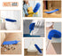 Microfiber Feather Duster, 7PCS Washable Dusters with 100" Extension Long Pole for High Ceiling Cleaning
