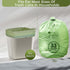 Lokingrise 30-33 1.57 124.92 30 D6400, Gallon Compostable Trash Bags with Flat-Top, Heavy Duty Extra Thick Mil, Liter