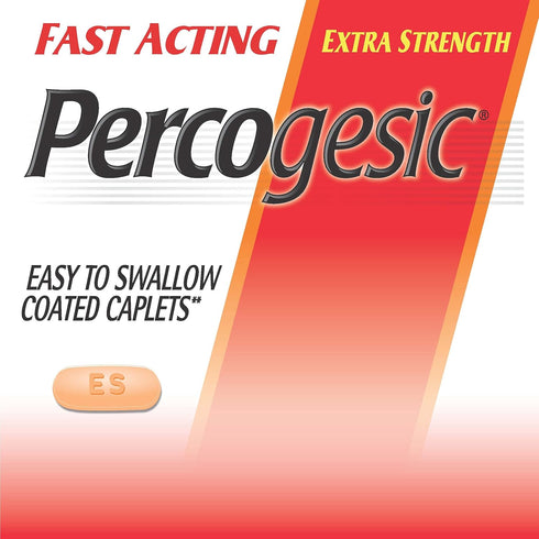 Percogesic Extra Strength Pain Relief, Aspirin Free, 60 Tablets