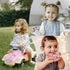 Premium Snap Mini Hair Clips - 120PCS Kids Barrettes Non Slip Hair Bow Clips (1.2 Inch, 30 Colors)