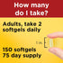 Nature Made Fish Oil 1200 mg Softgels, 150 Softgels - Omega 3 Supplement for Healthy Heart Support