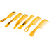 Kare & Kind 10 pcs Plastic Combs, Fine, Coarse, Wide Toothed, All-Purpose for Hairstyling and Grooming