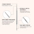 Mudder 6 Pack Ingrown Toenail Files, Double Sided Toenail Lifters, Stainless Steel Manicure Tools