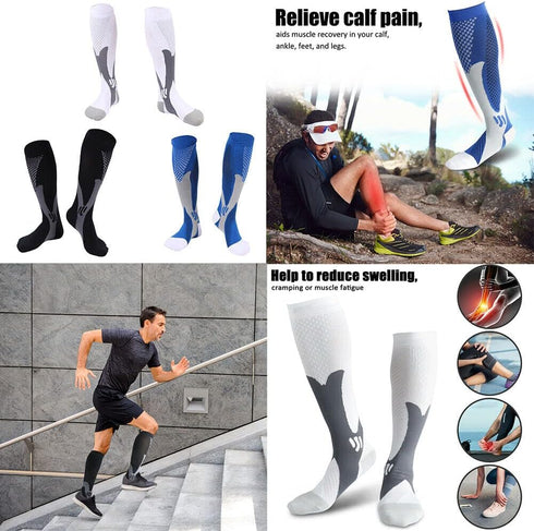 Magik 3-6 20-30 mmhg Pairs Medical Sport Compression Socks for Edema Varicose Veins