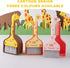 Set Set Mini Broom and Dustpan Cartoon Small Broom with Dustpan Combo Cute Cleaning Kit for Home Office Floor (Brown)