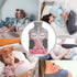 Hot Water Bag Hot Water Bottle 2 Liter, Heat Up and Refreezable Hot Cold Pack with Knit Cover for Pain Relief, Hot Cold
