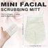 MIG4U 3 PCS Exfoliating Facial Scrubber Mitt, Face Cleanser Wash Mittens for Men & Women