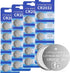 Yukrilt CR2032 Batteries 2032 Lithium 3v Coin & Button Cell Battery, Long-Lasting &