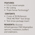 McKesson True METRIX Self-Monitoring Blood Glucose Test Strips, 100 Strips for Diabetes Self-Monitor Systems