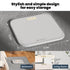 Digital Bathroom Scale for Body Weight, Accurate Weight Scale up to 440lbs, Sturdy Tempered Glass, LED Display