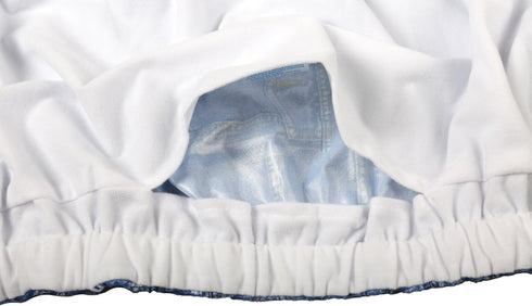 Sigzagor Teen Adult Cloth Diaper Nappy Reusable Washable for Disability Incontinence Large (Baby Foxes Rabbits)