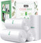 6 Gallon Strong Trash Bags, 220 Counts, Clear Garbage Bags by Teivio for Home Office Kitchen