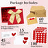 Rtisaeu 60 Mini Blank Love Notes and Envelopes for Him, Her, Wife, Husband, Mini Envelopes With Blank Cards, Tiny