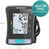 HealthSmart Digital Select Arm Blood Pressure Monitor with Automatic Cuff, Stores 120 Readings for 2 Users