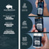 Mens Facial Care Kit - Complete Skin Care Set for Men - Serum, Cleanser & Moisturizer