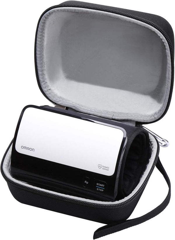 Aproca Hard Travel Case Compatible with Omron Evolv Bluetooth Wireless Upper Arm Blood Pressure Monitor, Black