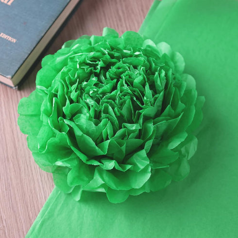 VGOODALL 120 Sheets Green Gift Wrap Tissue Paper, 14 x 20 Inch Bulk for Wedding, Birthday DIY Project