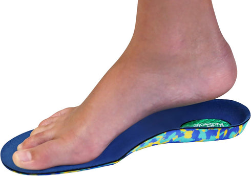 Camo Comfort Children's Insoles for Kids with Flat Feet, Arch Support by KidSole