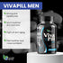 America Medic & Science VivaPill for Men - Vitamins for Hair, Skin, and Nails with Biotin, Collagen, and Keratin (120