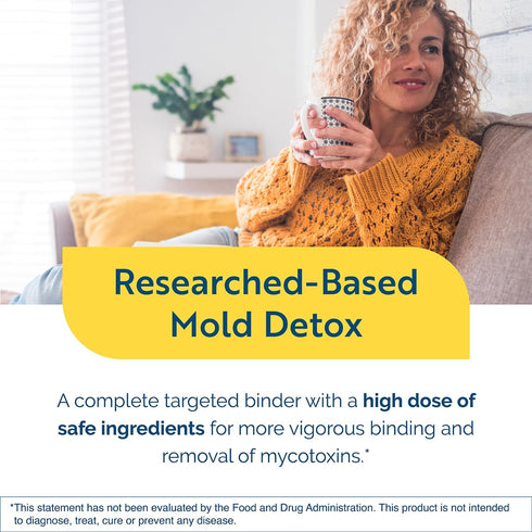 Researched Nutritionals MycoPul - Advanced Toxin Binder Complex with Activated Charcoal, Fulvic Acid, 30 Capsules