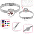 YWLI 10 Essential Oil Diffuser Bracelet Aromatherapy Locket Adjustable Stainless Steel Rose Watch Chain Bracelet