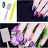 Ideal Swan 11 Piece Magnet Nail Art Polish Tool Set, Cat Eye Gel Polish 3D Gel Nails Plastic Tool for DIY, Salon,