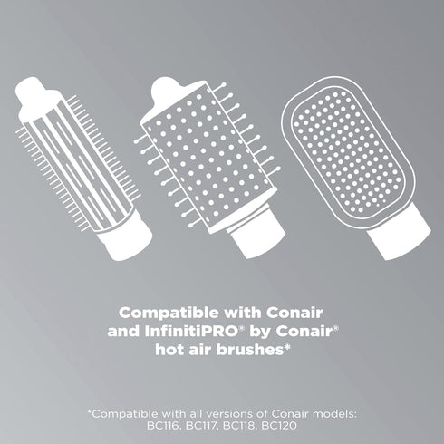 INFINITIPRO BY CONAIR Brush Head Attachment Storage Case for The Knot Dr. Dryer Brushes