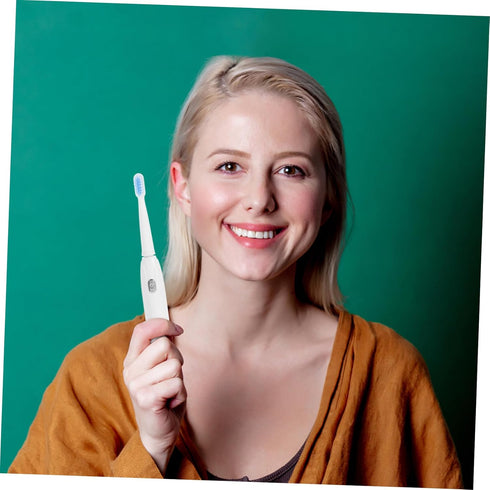 TOPPERFUN Electric Toothbrush USB Rechargeable Soft Bristles Five Speed Vibration with Built in Battery Gentle Oral