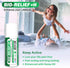 Fast Acting Hemp Pain Relief Gel with Menthol, Cooling Topical Analgesic Roll-on for Muscle and Joint Pain Relief