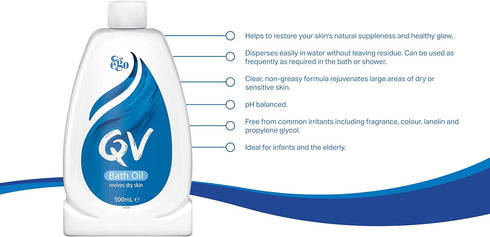 QV Bath Oil, 250ml