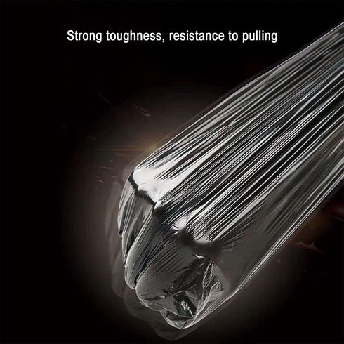 Small Trash Bags, Strong Black Garbage Bags, Unscented Thicken Bin Liner for Bedroom Home Kitchen, 6 Gallon, 120 Count