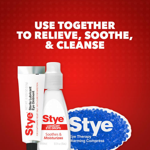 Stye Eye Therapy Reusable Warming Compress for Relief of Styes and Dry Eyes