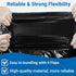 Reliable1st 40-45 1.2 (60 Count) 40-45 Gallon Heavy Duty MIL THICK Trash Bags with Twist Ties Extra Large Sturdy