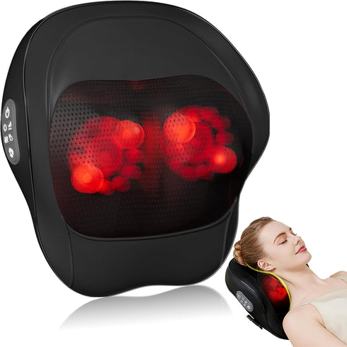 UEKUEK Rechargeable Back and Neck Massager with Heat,U6 New Upgrade Back Massager for